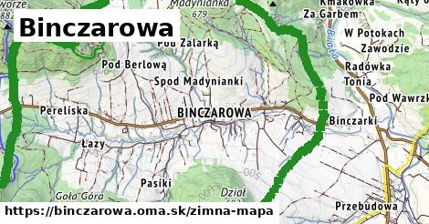 ikona Zimná mapa zimna-mapa v binczarowa