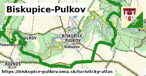 ikona Turistická mapa turisticky-atlas v biskupice-pulkov