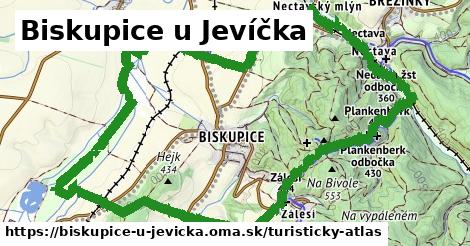 ikona Turistická mapa turisticky-atlas v biskupice-u-jevicka