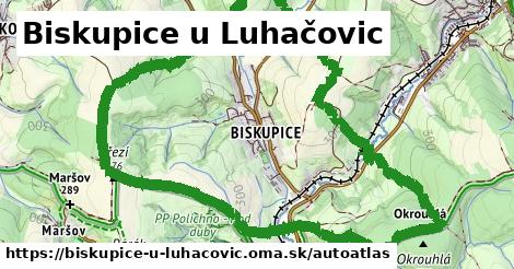 ikona Mapa autoatlas v biskupice-u-luhacovic