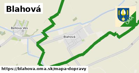 ikona Mapa dopravy mapa-dopravy v blahova