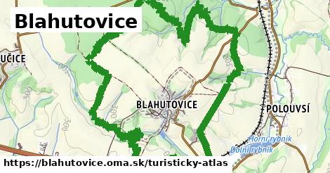 ikona Turistická mapa turisticky-atlas v blahutovice