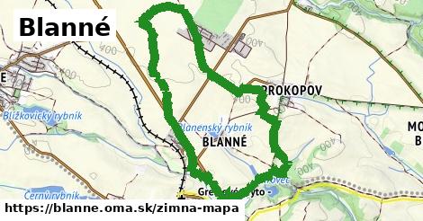 ikona Zimná mapa zimna-mapa v blanne