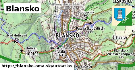 ulice v Blansko