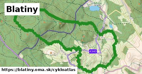 ikona Cyklo cykloatlas v blatiny