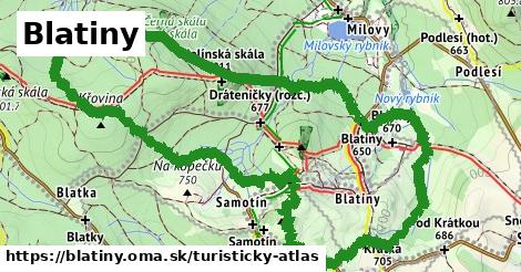 ikona Turistická mapa turisticky-atlas v blatiny