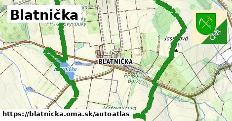 ikona Mapa autoatlas v blatnicka