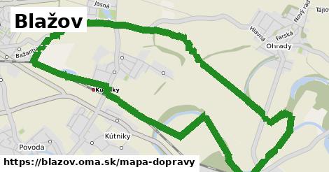 ikona Mapa dopravy mapa-dopravy v blazov