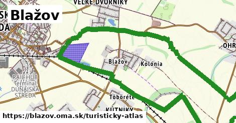 ikona Blažov: 0 m trás turisticky-atlas v blazov