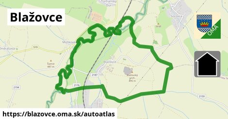 ikona Mapa autoatlas v blazovce