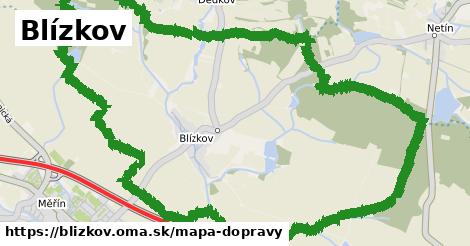 ikona Mapa dopravy mapa-dopravy v blizkov