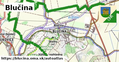 ikona Mapa autoatlas v blucina