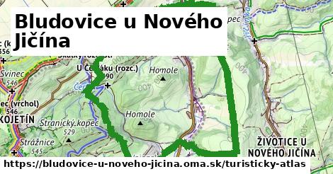 ikona Turistická mapa turisticky-atlas v bludovice-u-noveho-jicina