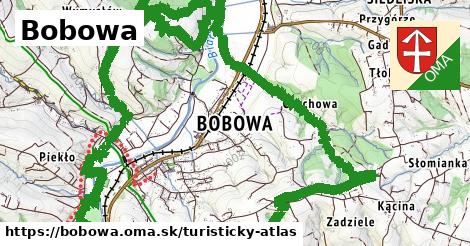ikona Turistická mapa turisticky-atlas v bobowa