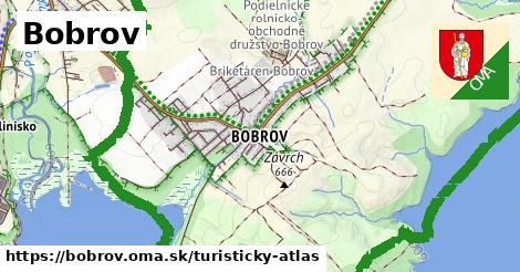 ikona Turistická mapa turisticky-atlas v bobrov