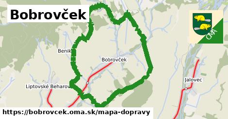 ikona Mapa dopravy mapa-dopravy v bobrovcek