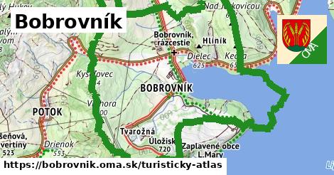 ikona Turistická mapa turisticky-atlas v bobrovnik