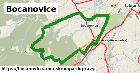 ikona Mapa dopravy mapa-dopravy v bocanovice