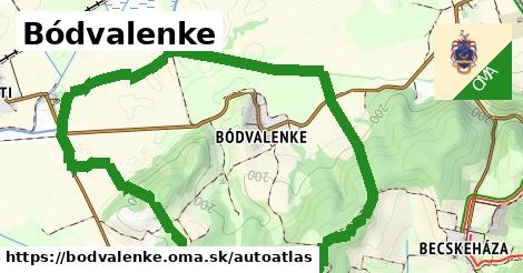 ikona Mapa autoatlas v bodvalenke