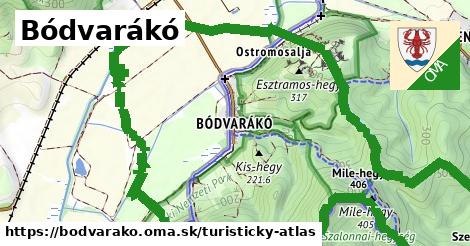 ikona Turistická mapa turisticky-atlas v bodvarako