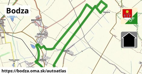 ikona Mapa autoatlas v bodza