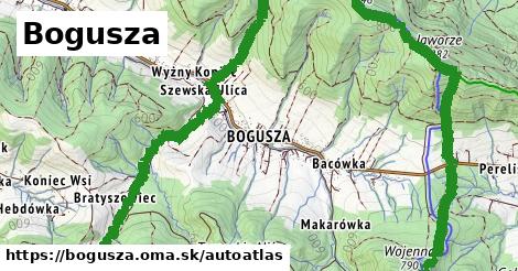 ikona Mapa autoatlas v bogusza