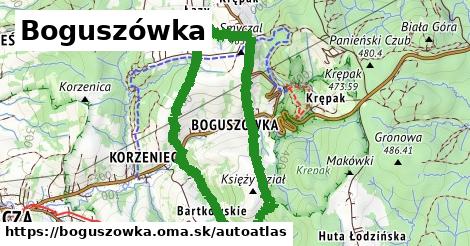 ikona Mapa autoatlas v boguszowka