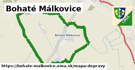 ikona Mapa dopravy mapa-dopravy v bohate-malkovice