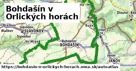ikona Mapa autoatlas v bohdasin-v-orlickych-horach