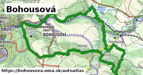 ikona Mapa autoatlas v bohousova