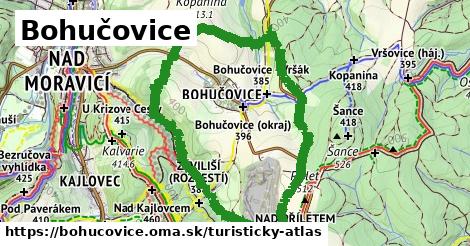 ikona Turistická mapa turisticky-atlas v bohucovice