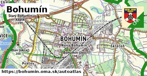 ikona Mapa autoatlas v bohumin