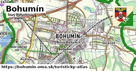 ikona Turistická mapa turisticky-atlas v bohumin