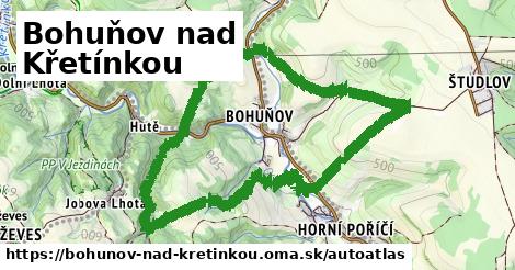 ikona Mapa autoatlas v bohunov-nad-kretinkou