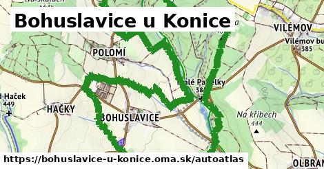 ikona Mapa autoatlas v bohuslavice-u-konice