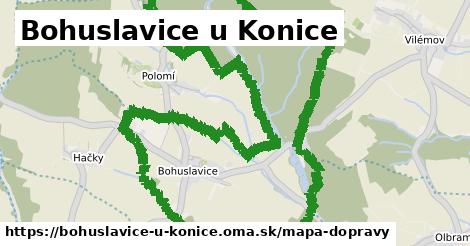 ikona Mapa dopravy mapa-dopravy v bohuslavice-u-konice