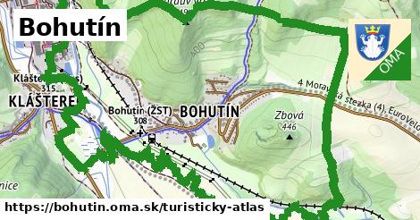 ikona Bohutín: 0 m trás turisticky-atlas v bohutin