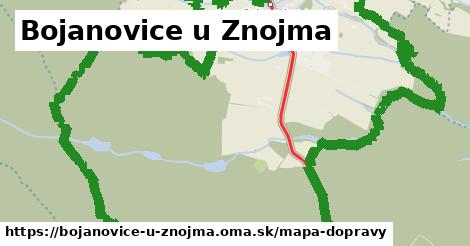 ikona Mapa dopravy mapa-dopravy v bojanovice-u-znojma