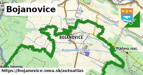 ikona Mapa autoatlas v bojanovice