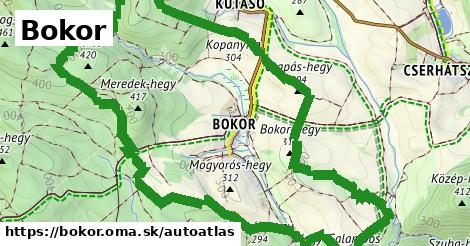 ikona Mapa autoatlas v bokor