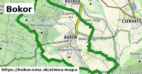 ikona Zimná mapa zimna-mapa v bokor