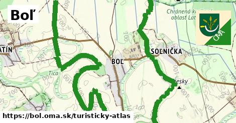 ikona Turistická mapa turisticky-atlas v bol