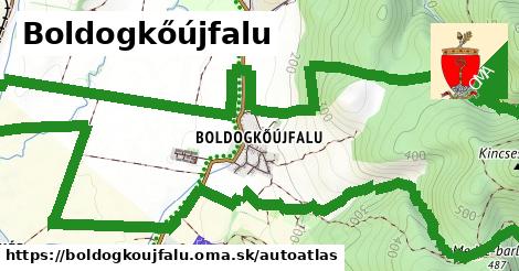 ikona Mapa autoatlas v boldogkoujfalu