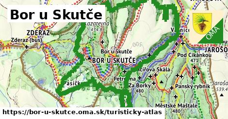 ikona Turistická mapa turisticky-atlas v bor-u-skutce
