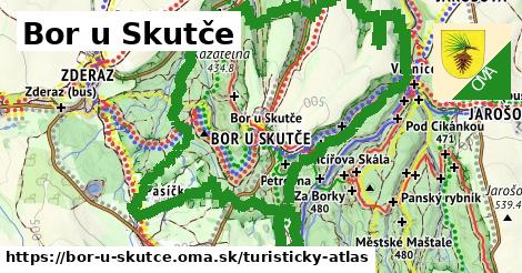 ikona Turistická mapa turisticky-atlas v bor-u-skutce