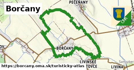 ikona Turistická mapa turisticky-atlas v borcany