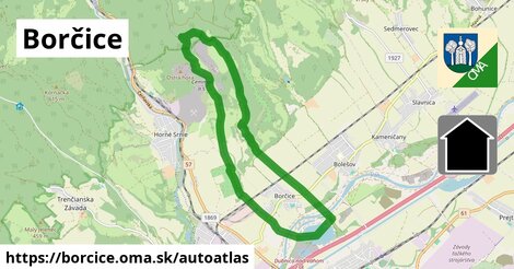 ikona Mapa autoatlas v borcice