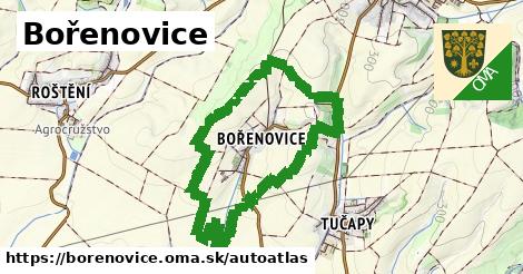 ikona Mapa autoatlas v borenovice