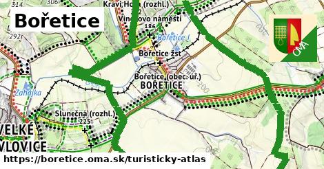 ikona Turistická mapa turisticky-atlas v boretice