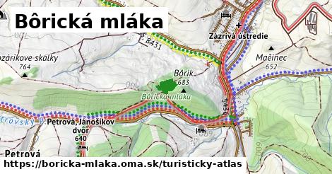 ikona Turistická mapa turisticky-atlas v boricka-mlaka